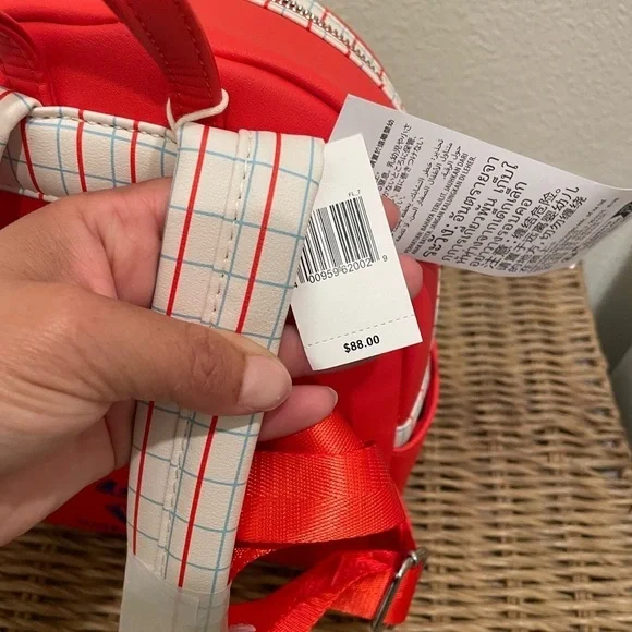 NWT Marvel Loungefly Sherpa Mini Backpack Spider-Man - Picture 6 of 9